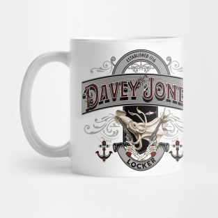 Davey Jones Locker Pirate Ship Mug